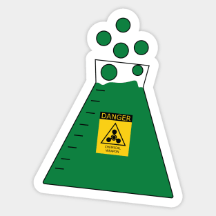 Chemical Spill Sticker